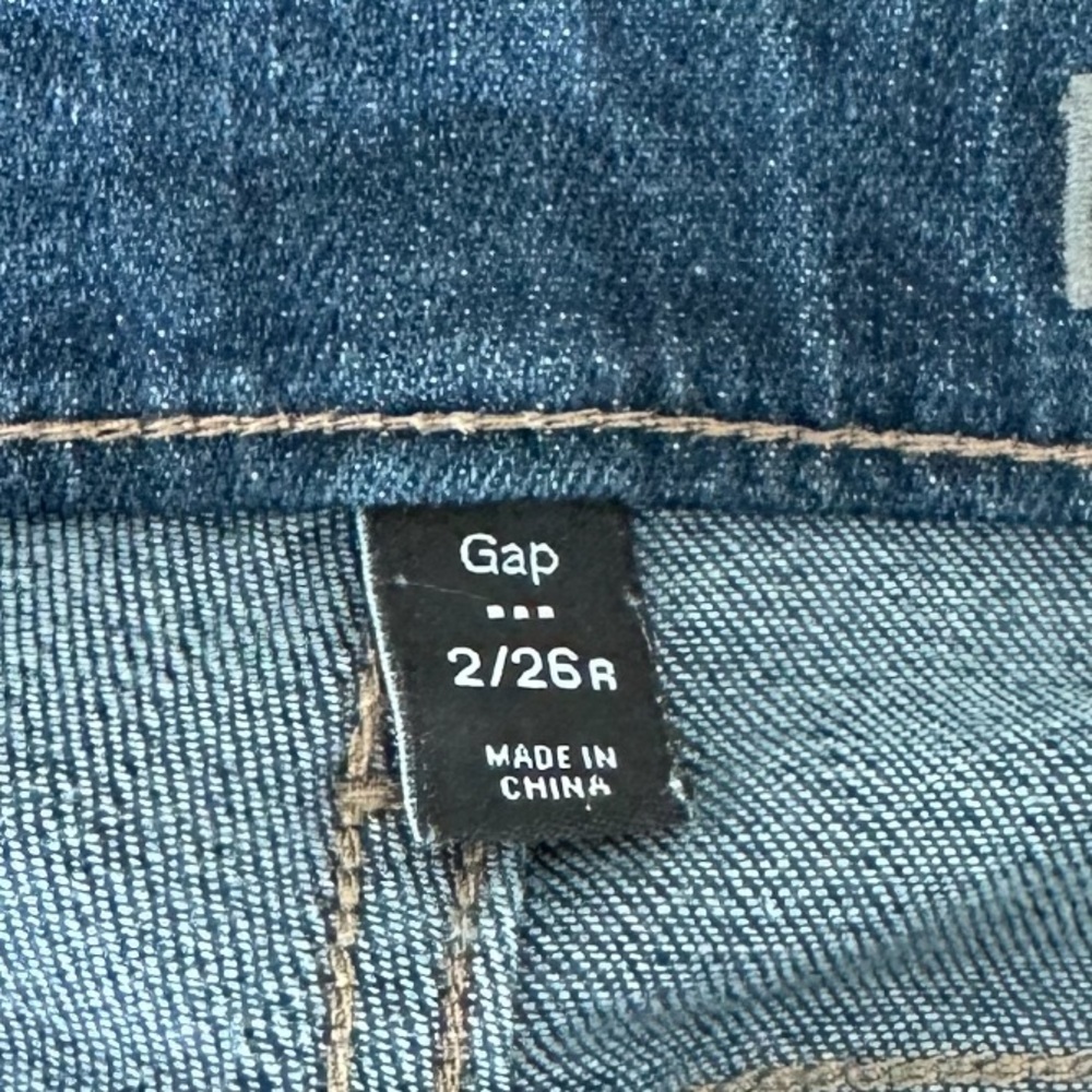 Gap premium skinny bootcut jeans 2/26R - Picture 5 of 8
